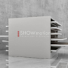 Seitenansicht Doppelseitiger Schrank für XXL Fliesen- 6 Schubladen – Stabila Duo - Showmotion