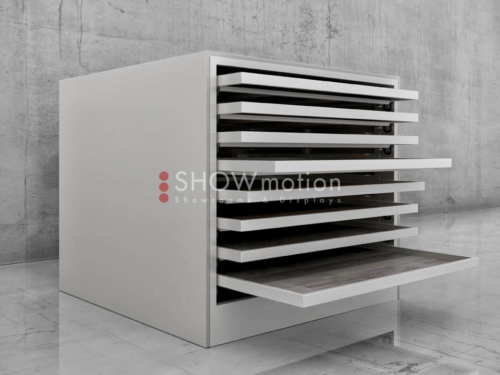 Präsentationmöbel Fliesen - Modell Stabila - Showmotion