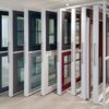 ShowMotion - Modell Z - Platzsparendes Ausstellungssystem für Türen und Fenster