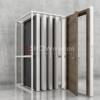 ShowMotion_Z REGÒ_Présentoir réglable pour portes et fenetres