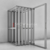 ShowMotion_Z REGÒ_sistema espositivo regolabile per porte e finestre