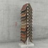 Selbsttragender Musterständer - Modell Säule für 20 Holzmuster - Ausstellungssystem Ihres Parketts - Showmotion